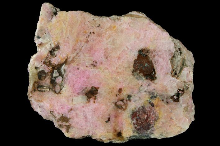 Polished Cobaltoan Calcite Slab - Congo #94981
